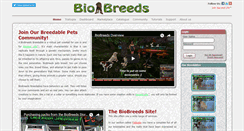 Desktop Screenshot of biobreeds.com
